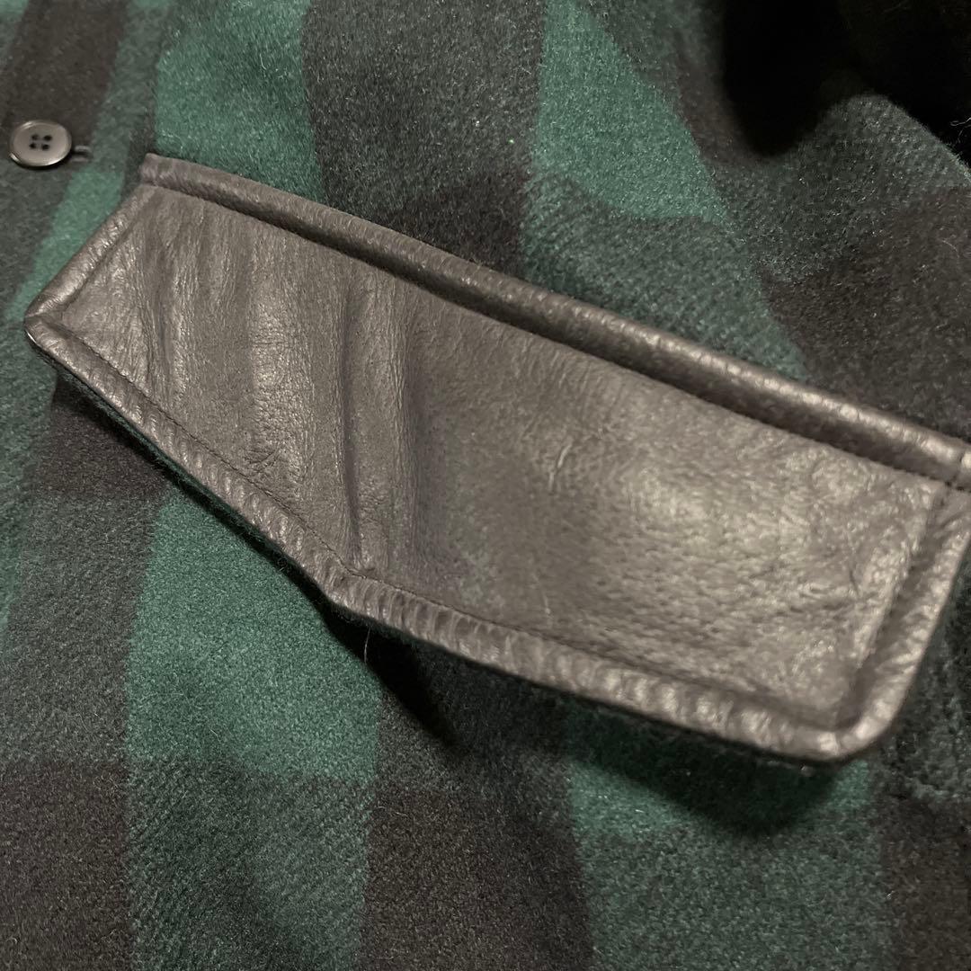 chaps ラルフローレン　ブロックチェック　ウールジャケット　y2k 00s