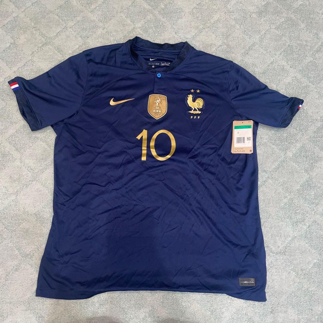 2022カタールW杯 フランス代表 ムバッペ オーセンティックユニフォームXL