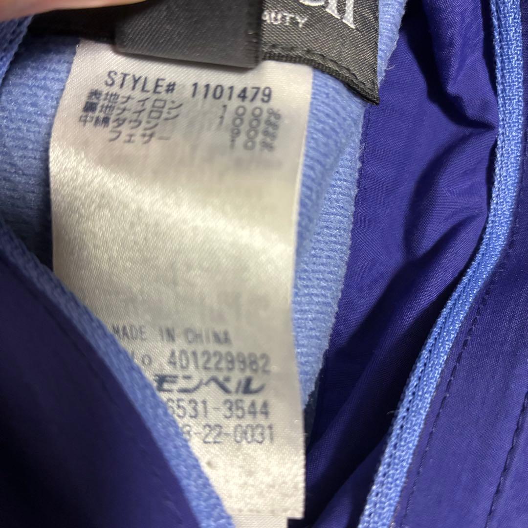 モンベル コロラドパーカ リバーシブル ネイビー×パープル レディースM