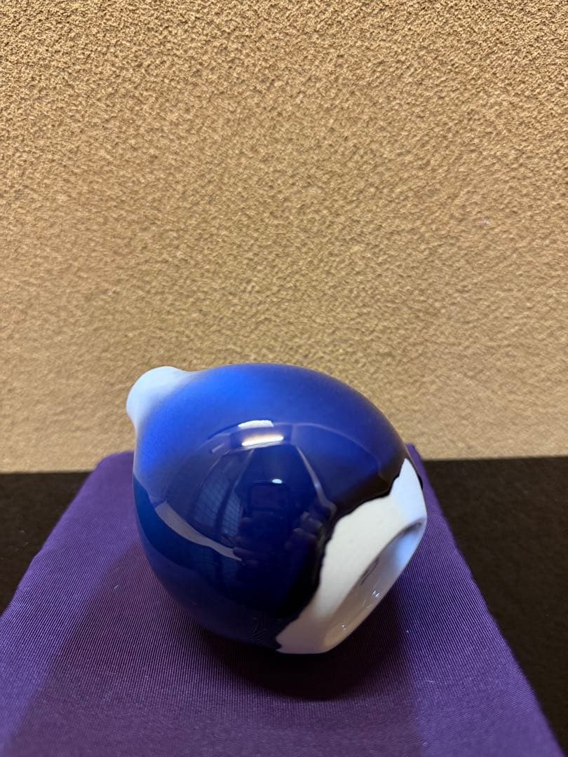 九谷焼　四代徳田八十吉　『楼蘭』　一輪挿し　共箱