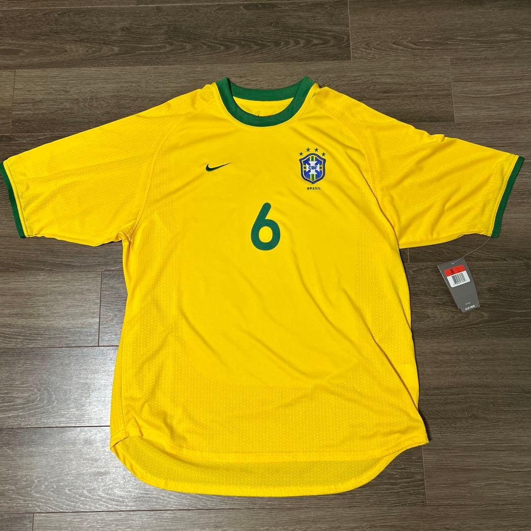 【新品　未使用　タグ付】ロベルトカルロス　ブラジル代表 ユニフォーム