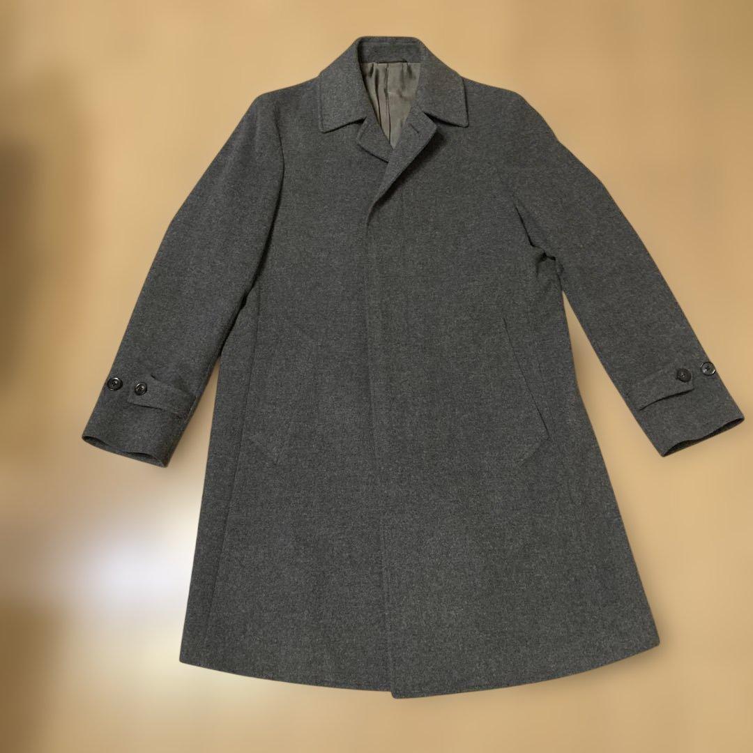 【値下げしました】【美品】ユニバーサルランゲージ ウールチェスターコート