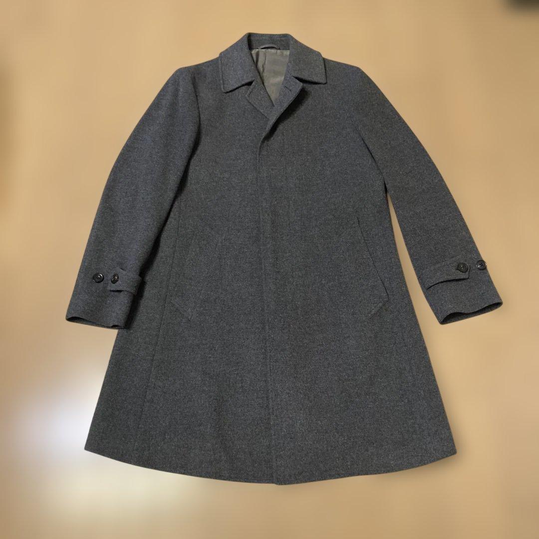 【値下げしました】【美品】ユニバーサルランゲージ ウールチェスターコート