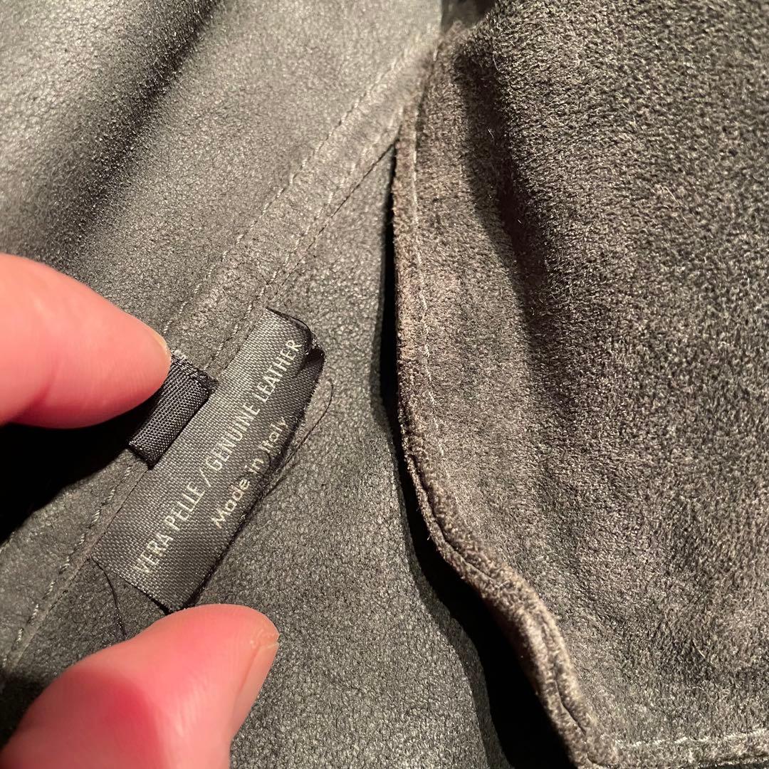 GUCCI グッチ シングルライダース 黒スウェード 46 トムフォード期 希少