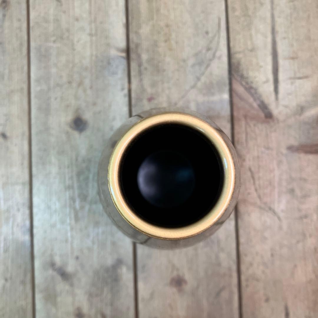 C-壁 花瓶 花台 山中塗 古家具 家具 インテリア 漆塗り 山中漆器 花柄