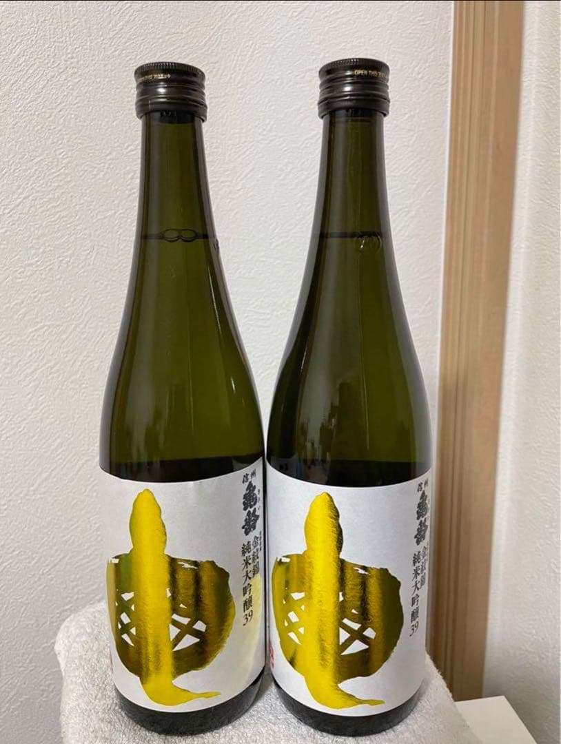 信州亀齢　純米大吟醸金紋錦39 2本セット