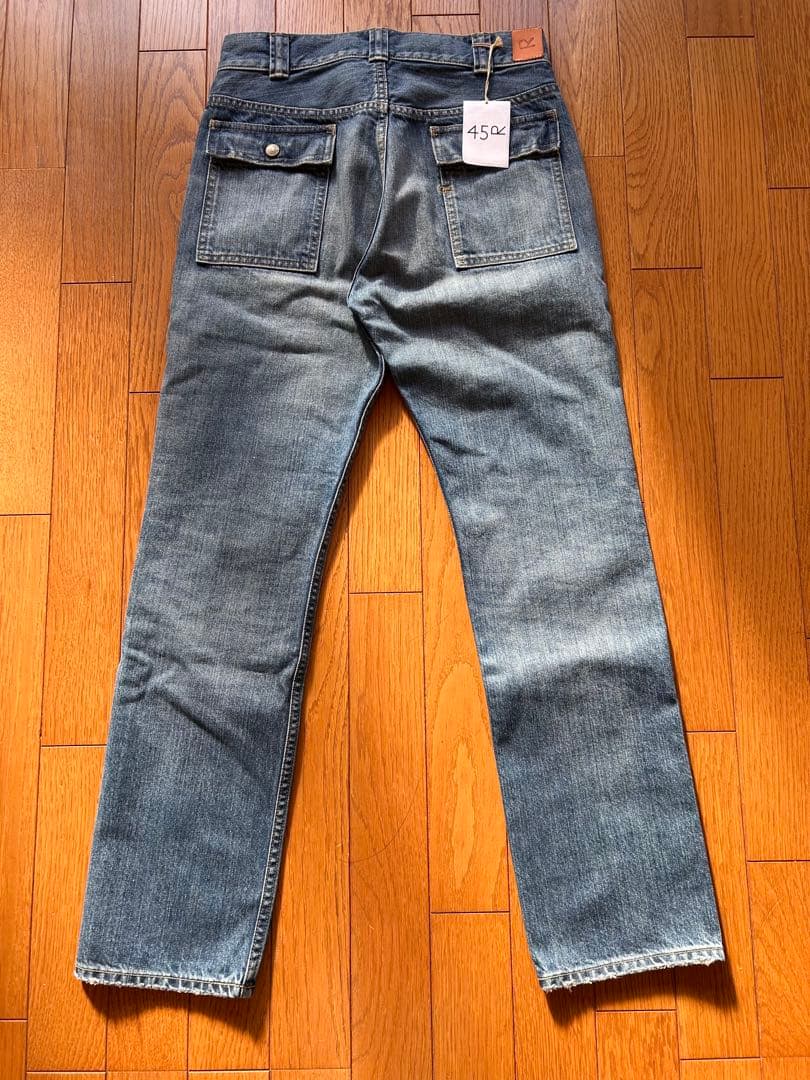 45R ライ麦デニムの908ブッシュパンツ(加工)