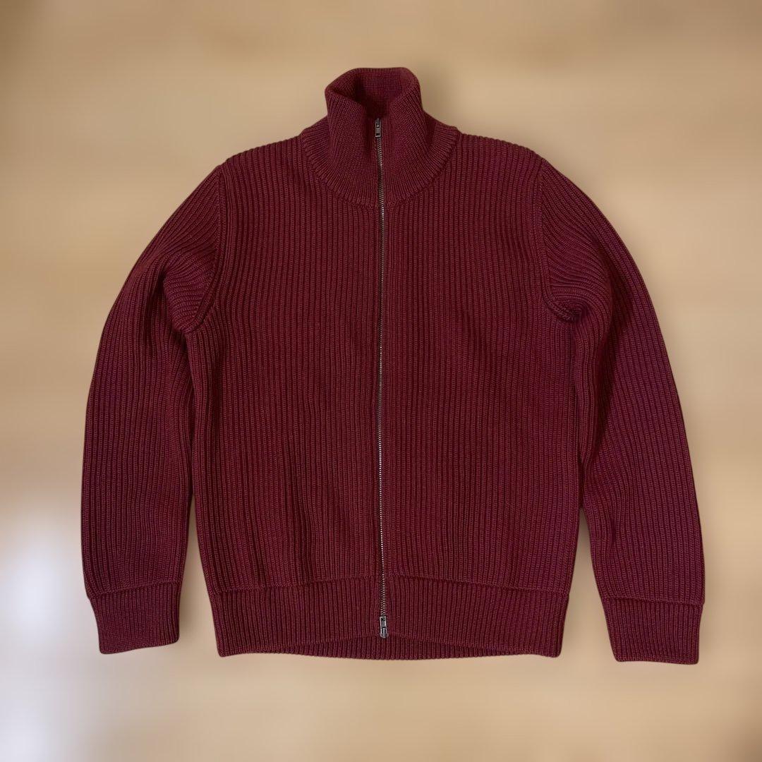 Maison Martin Margiela ドライバーズニット ジップアップ