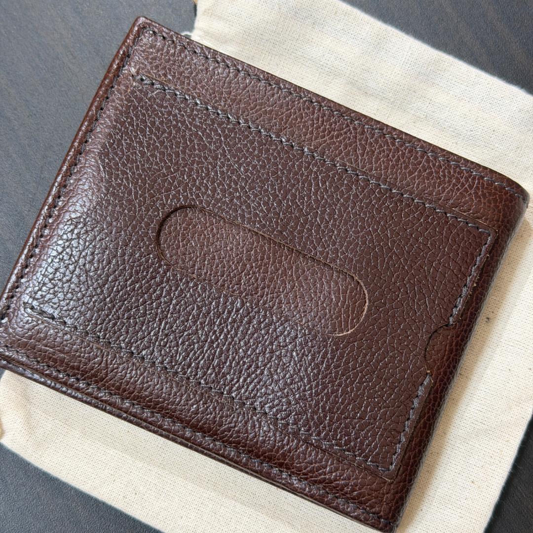 【新品未使用】イルビゾンテ 二つ折り 財布 ブラウン