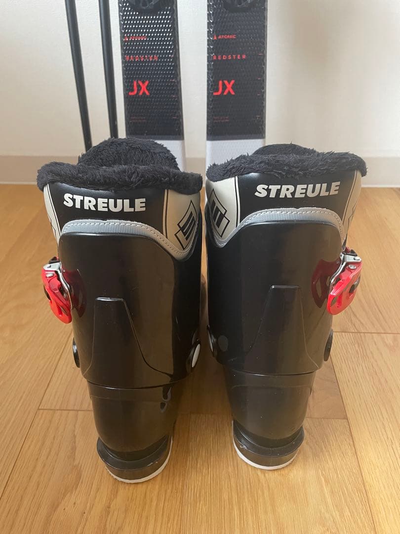 n*0様 アトミック ATOMIC ジュニア スキー 4点 セット　140cm