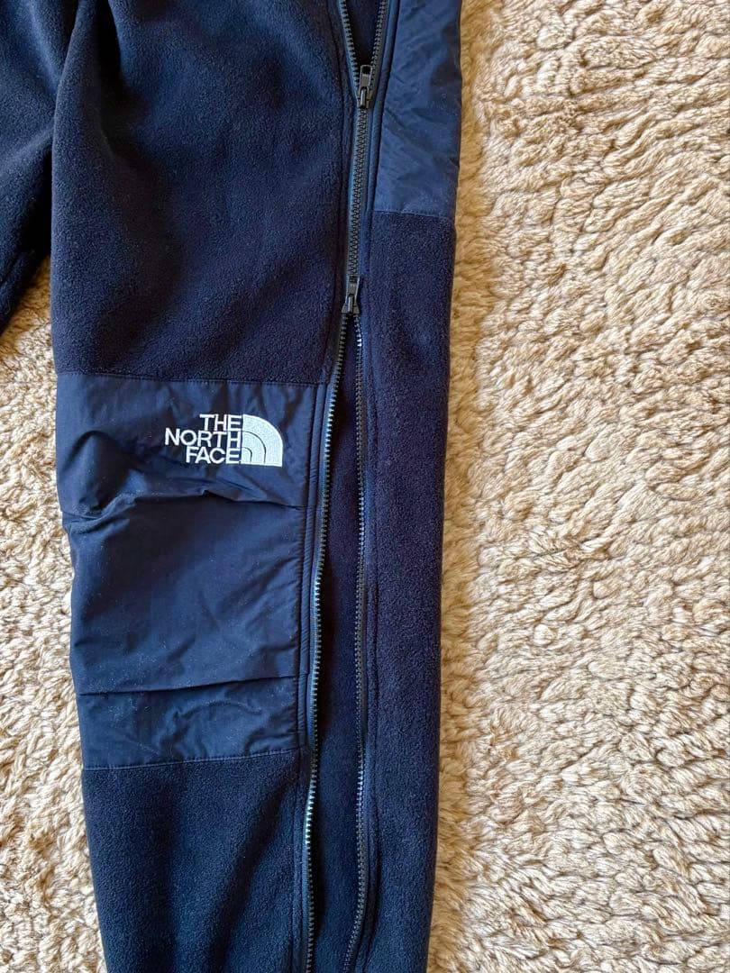 THE NORTH FACE フリースパンツ ブラック(サイドフルジッパー付き)
