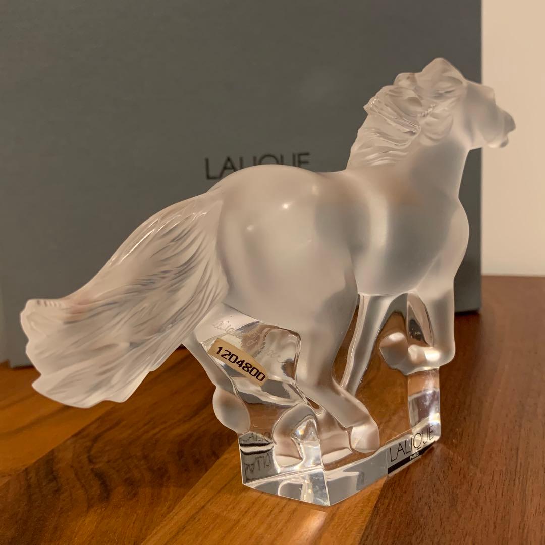 ⭐️定価143,000円⭐️ラリック⭐️未使用⭐️オブジェ⭐️置物⭐️馬⭐️最高級品⭐️セレブ⭐️