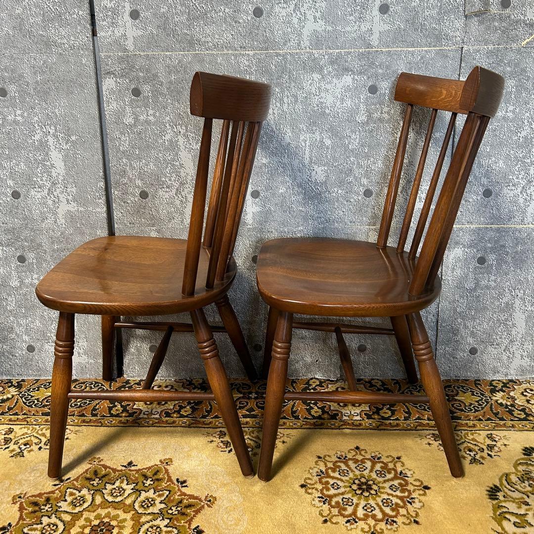 ꧁飛騨産業 HIDA꧂キツツキマーク ダイニングテーブル&チェア4脚セット