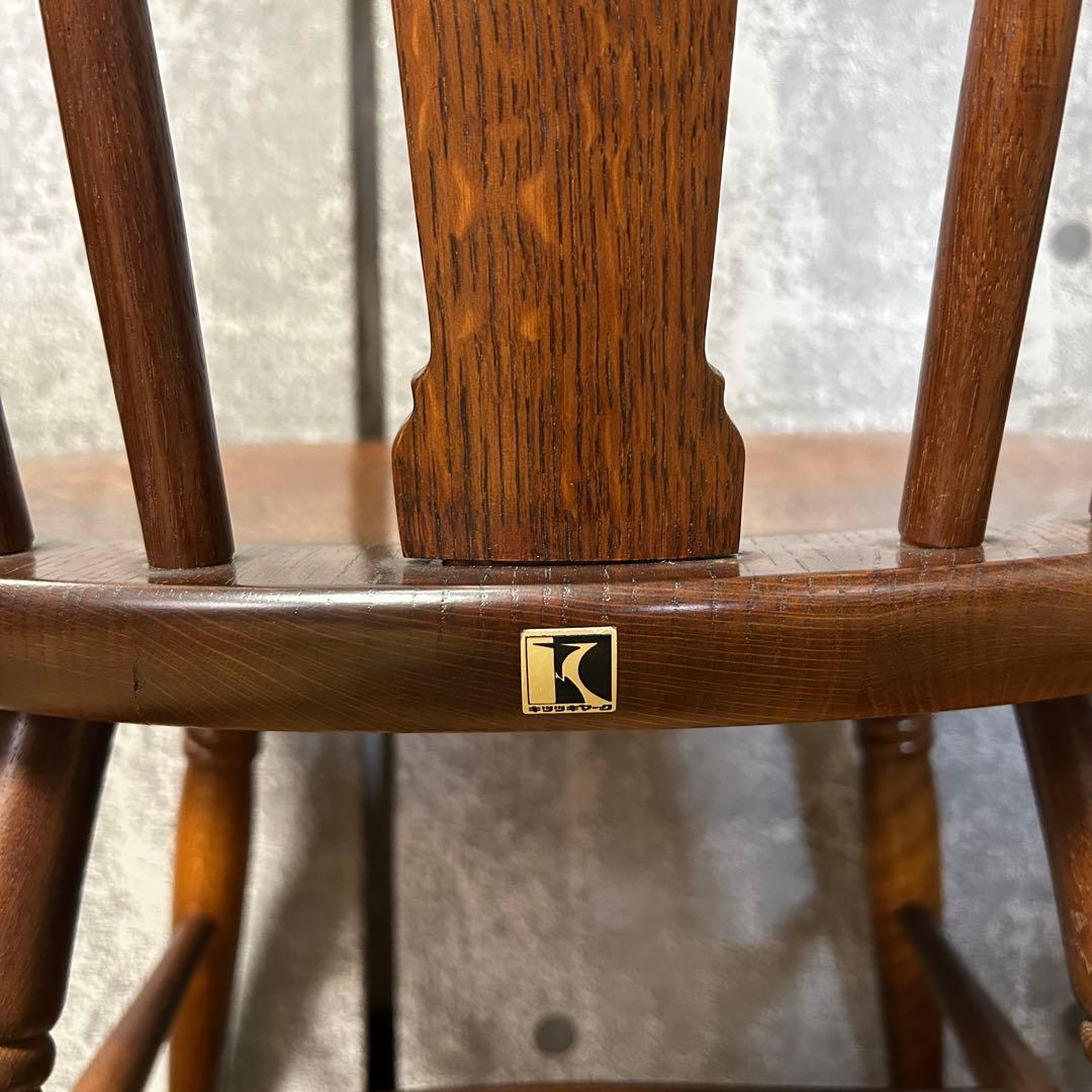 ꧁飛騨産業 HIDA꧂キツツキマーク ダイニングテーブル&チェア4脚セット