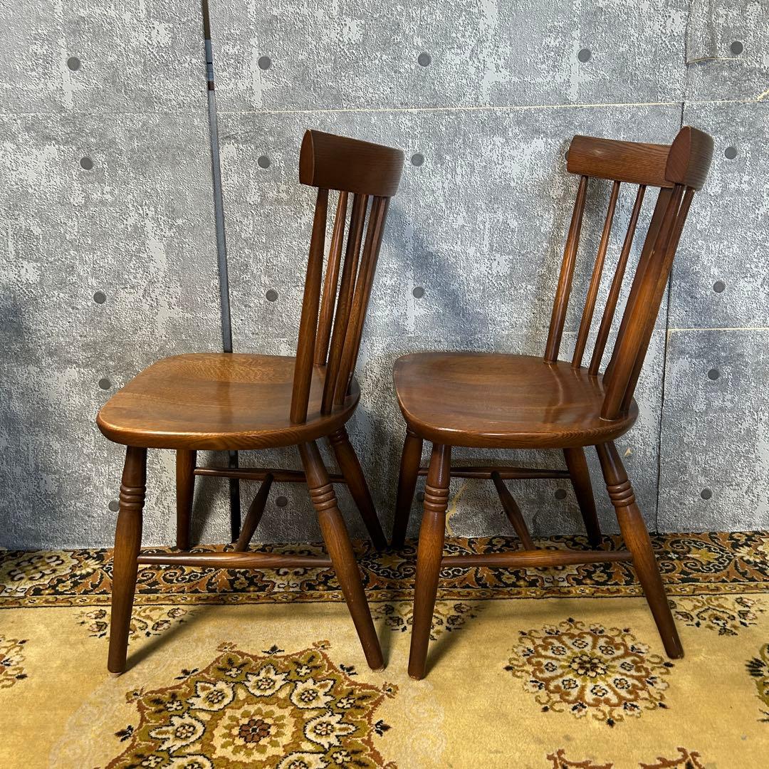 ꧁飛騨産業 HIDA꧂キツツキマーク ダイニングテーブル&チェア4脚セット