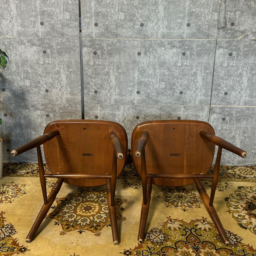 ꧁飛騨産業 HIDA꧂キツツキマーク ダイニングテーブル&チェア4脚セット