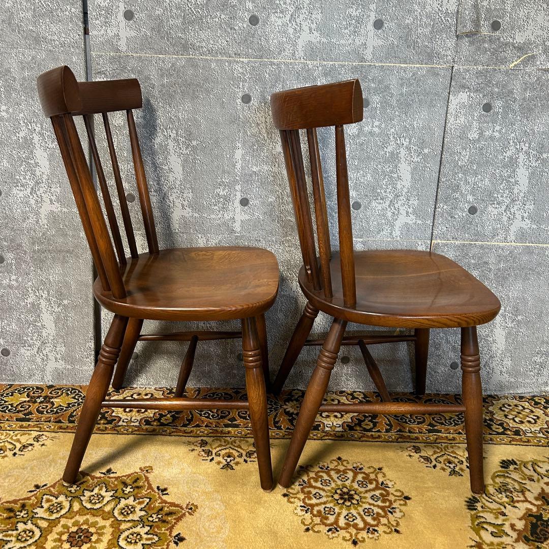 ꧁飛騨産業 HIDA꧂キツツキマーク ダイニングテーブル&チェア4脚セット