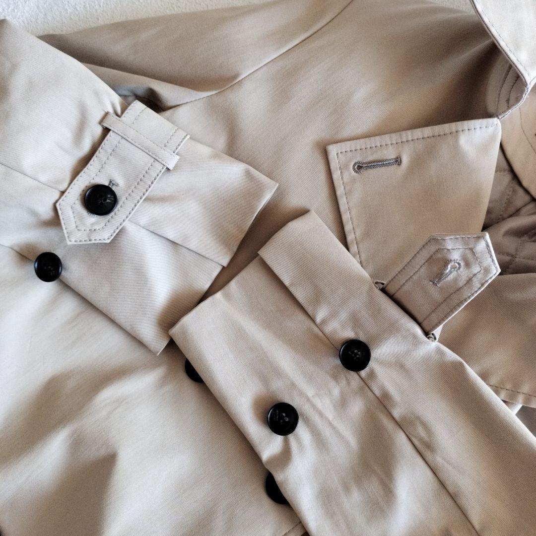 INDIVI　UVケア　ライナー付　トレンチコート