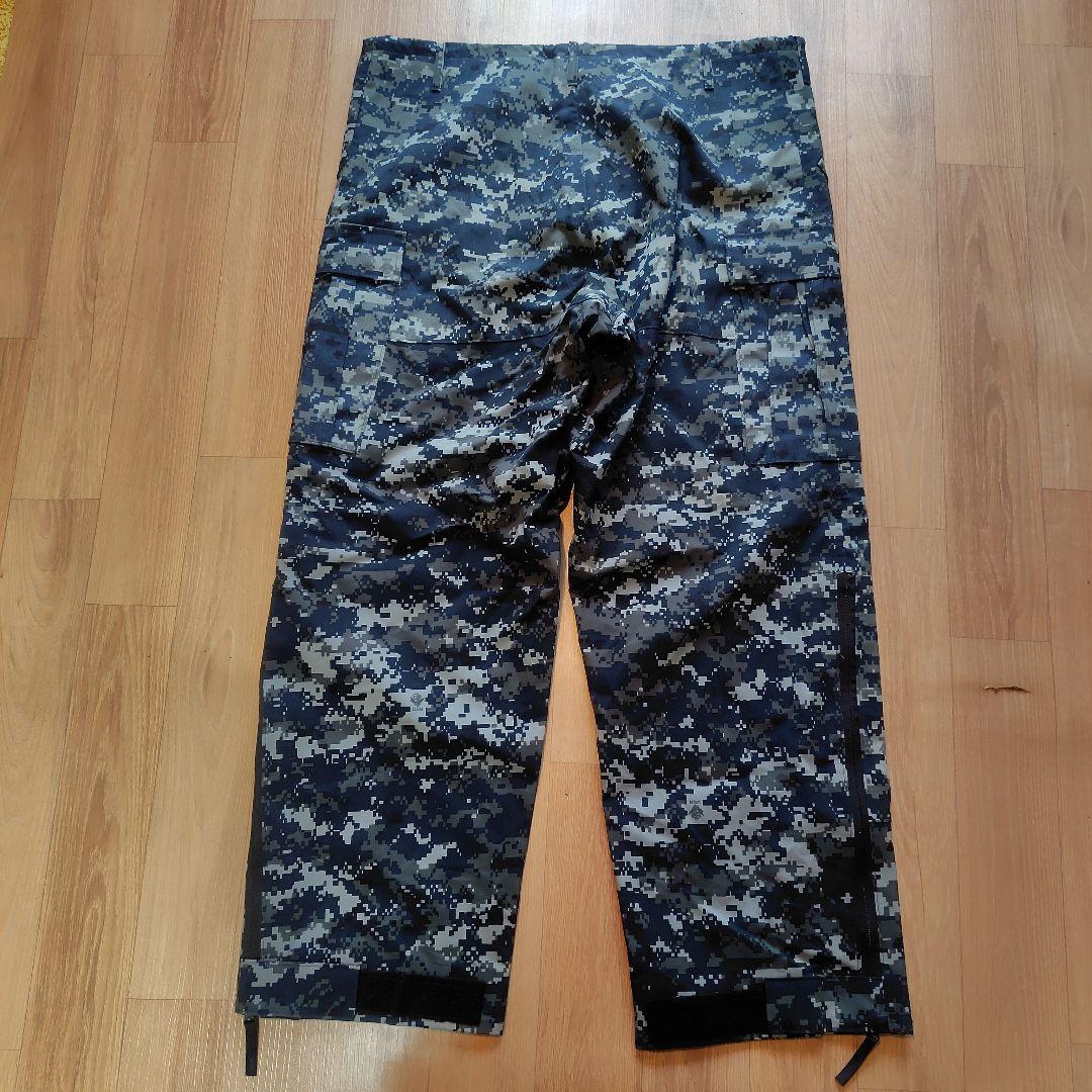 希少デッドストック L-R 米海軍実物 TYPE1 NWU ゴアテックス パンツ