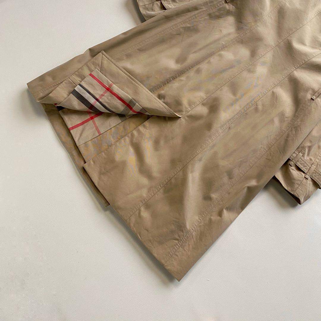 バーバリー サンドリンガム　ロング 正規品 トレンチコート ハニーベージュ