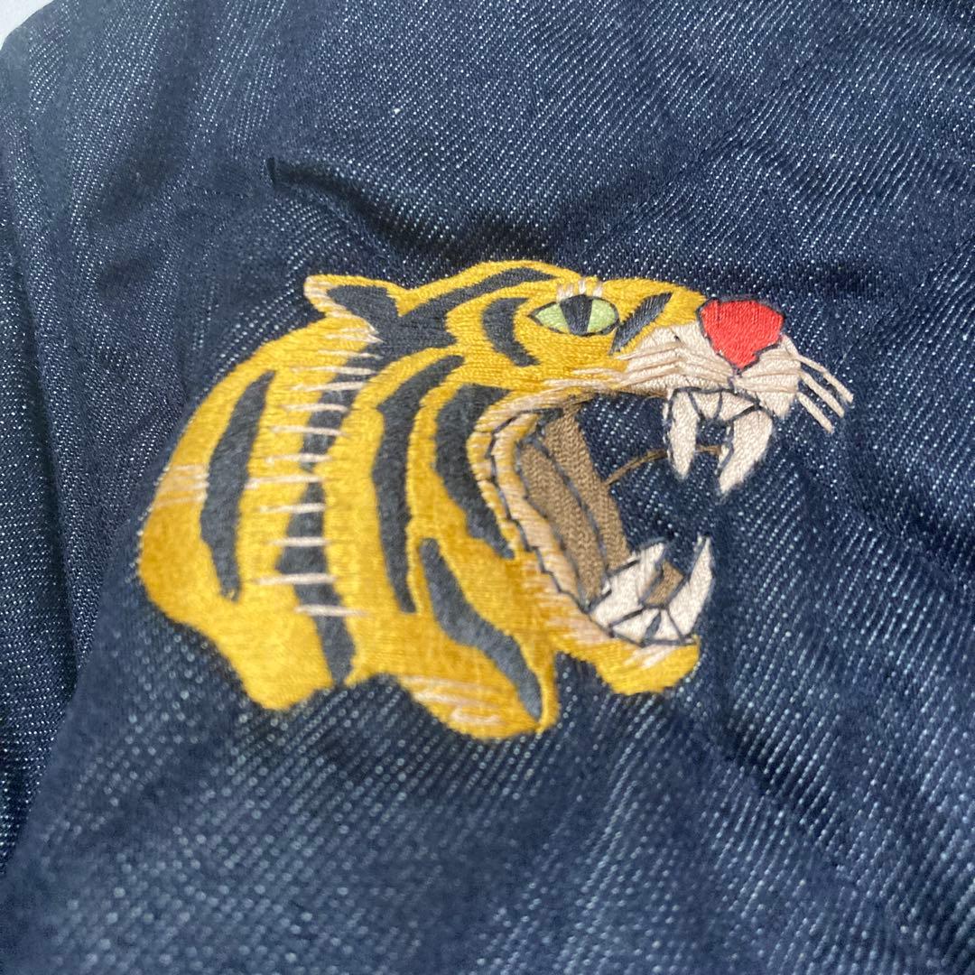希少 廃盤 JELADO ベトジャン 刺繍 Mサイズ キルティング デニム