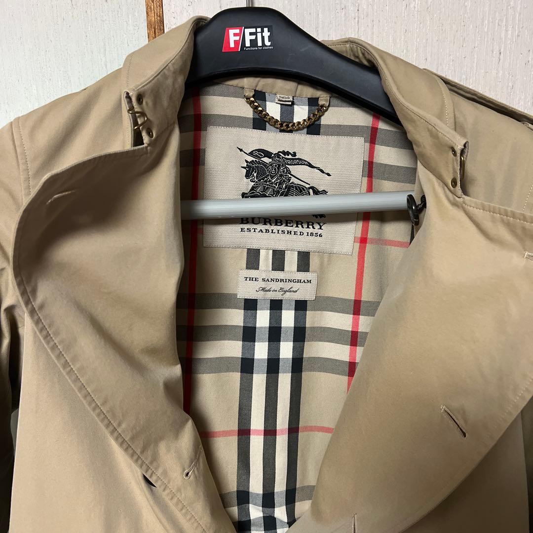 BURBERRY トレンチコートサンドリンガム　ショート