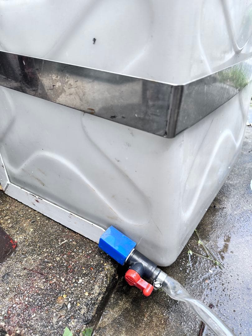 スイコー 大型貯水タンク 販売車タンク　手洗い付きの水貯蔵タンク仕様