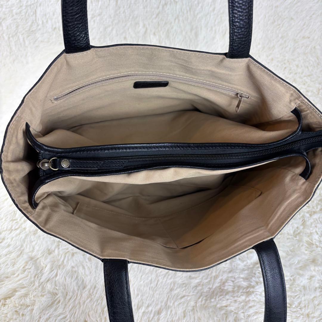 ★美品★ Dakota ダコタ レザー トートバッグ A4サイズ収納可 シボ革
