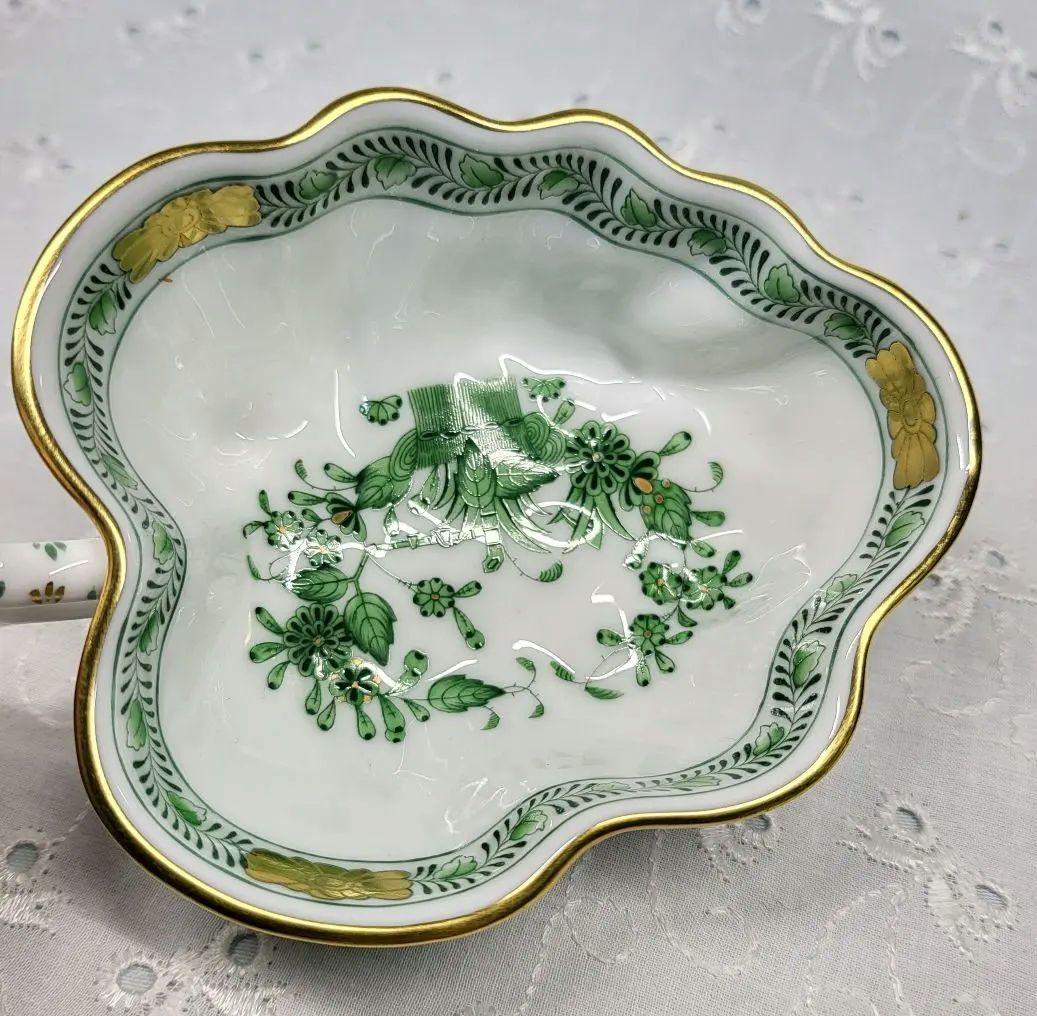 未使用✨高級✨ヘレンド インドの華 オープンシュガー 小皿 小物入れ