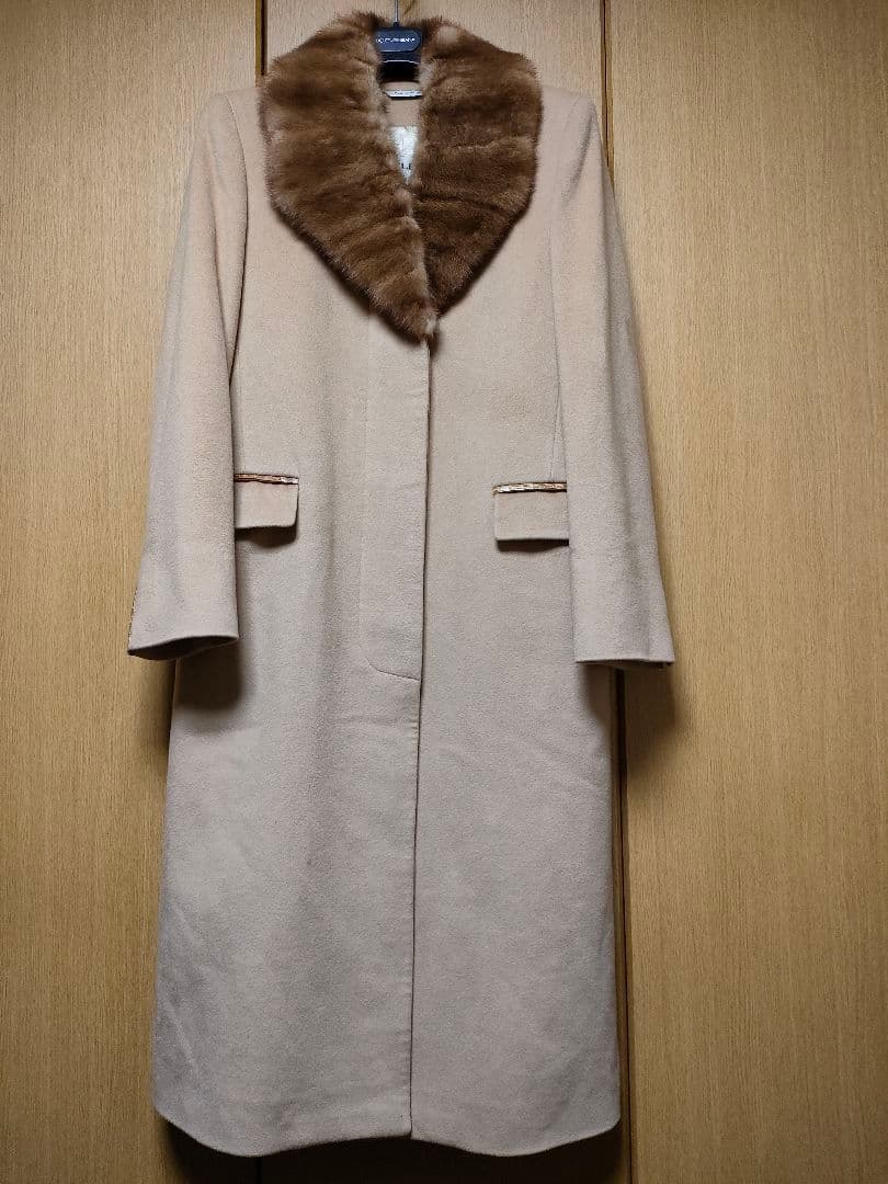 デルバDELBAイタリア製Cashmereカシミア100%コート