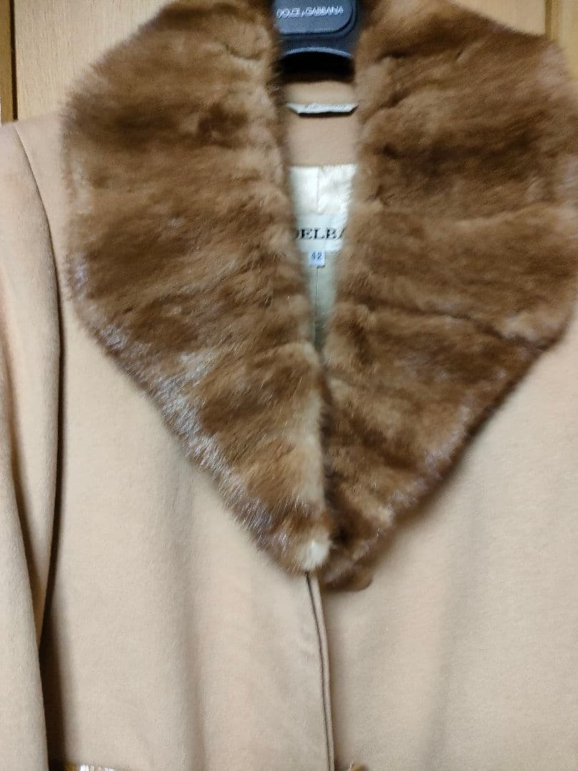 デルバDELBAイタリア製Cashmereカシミア100%コート