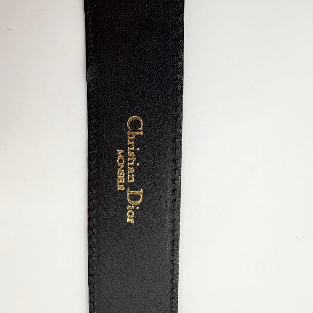 やまもと Christian Dior ベルト 美品 本革 メンズ