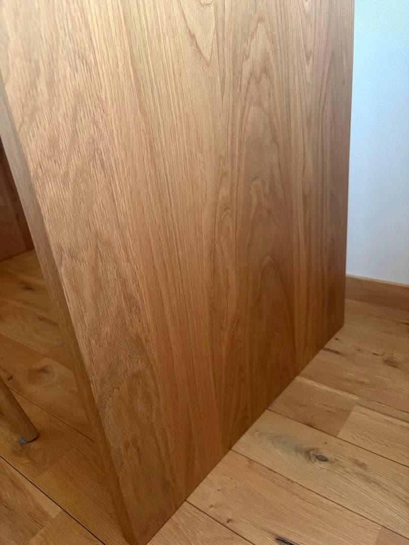 無印良品　デスク　オーク無垢材