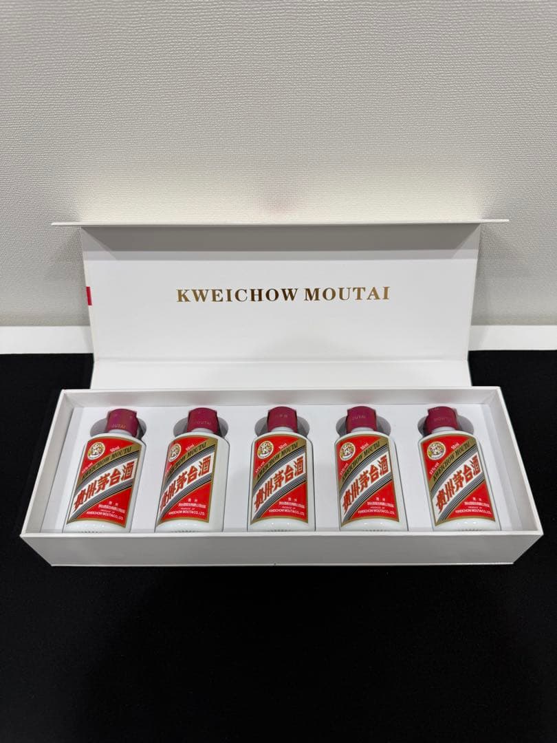 貴州茅台酒　Kweichow Moutai 50ml×5本セット