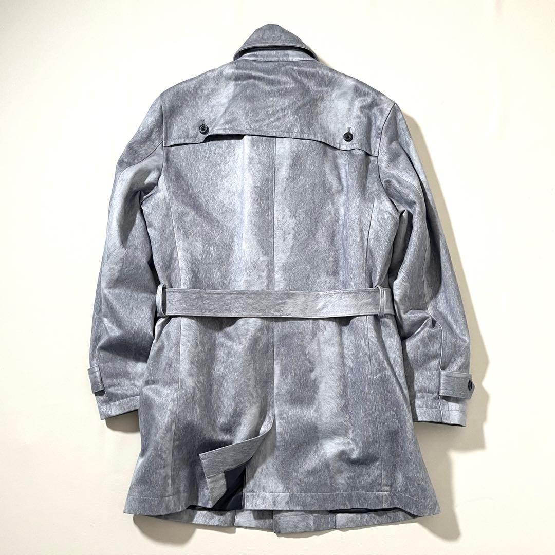 【未使用級】トルネードマート　T/C マイクロスエード 返し襟コート　ライナー付