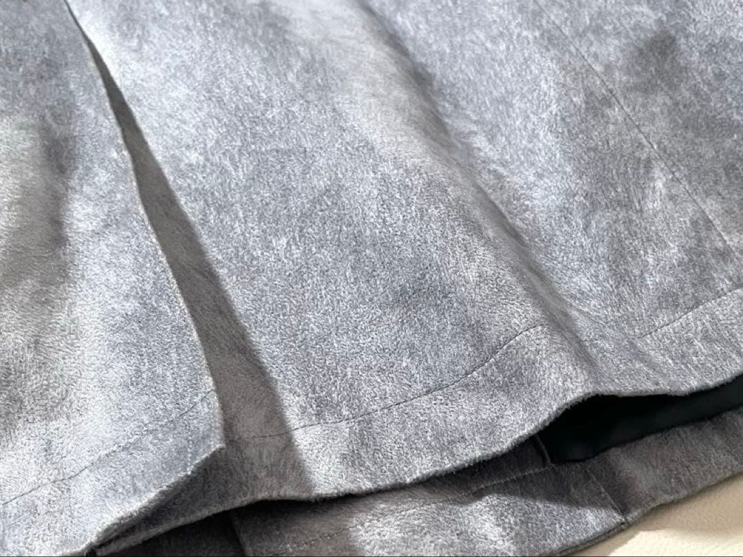 【未使用級】トルネードマート　T/C マイクロスエード 返し襟コート　ライナー付