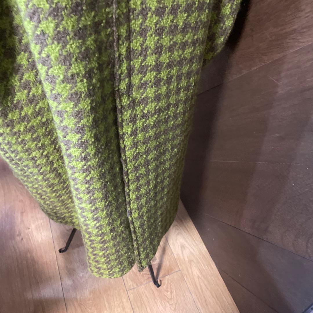 カットオフツイードオーバーコート【MAISON SPECIALメゾンスペシャル】