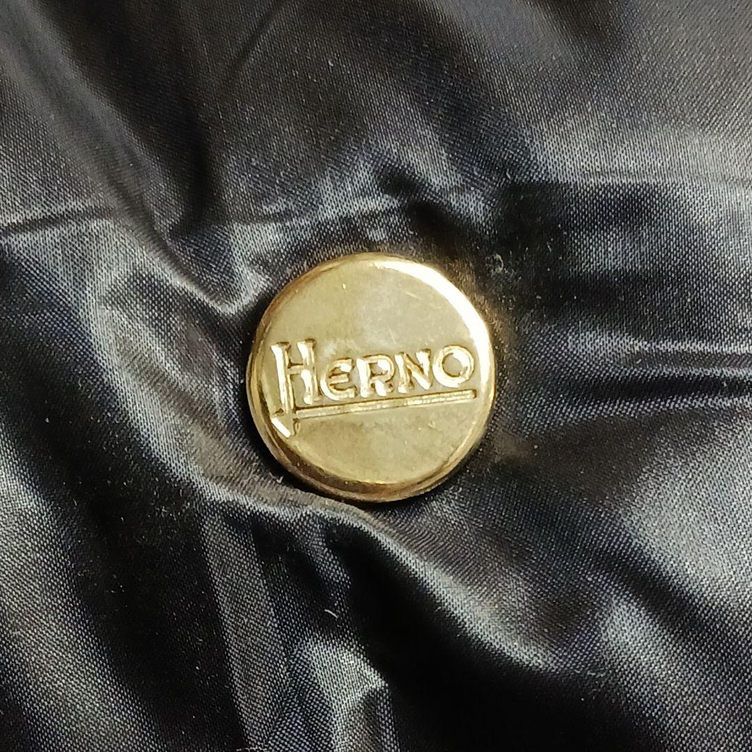 ✨美品✨HERNO　スパンコール　ハイネック　ジャガードダウンジャケット 46