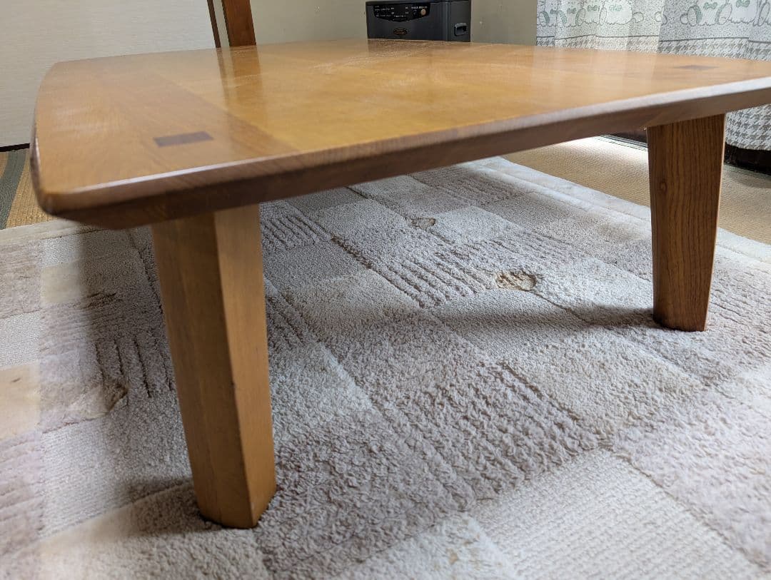 飛騨産業　円空　木製長方形座卓ローテーブル