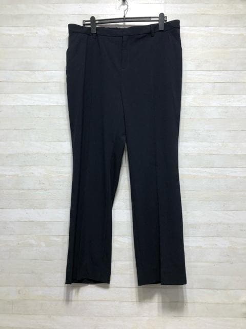 新品☆5L♪紺系♪テーパードストレッチパンツスーツ♪お仕事・通勤☆p406