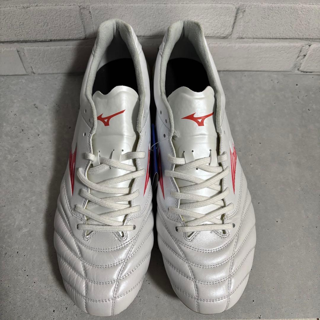 モナルシーダネオ3エリート　白　赤　27.0cm 新品　スパイク　ミズノ