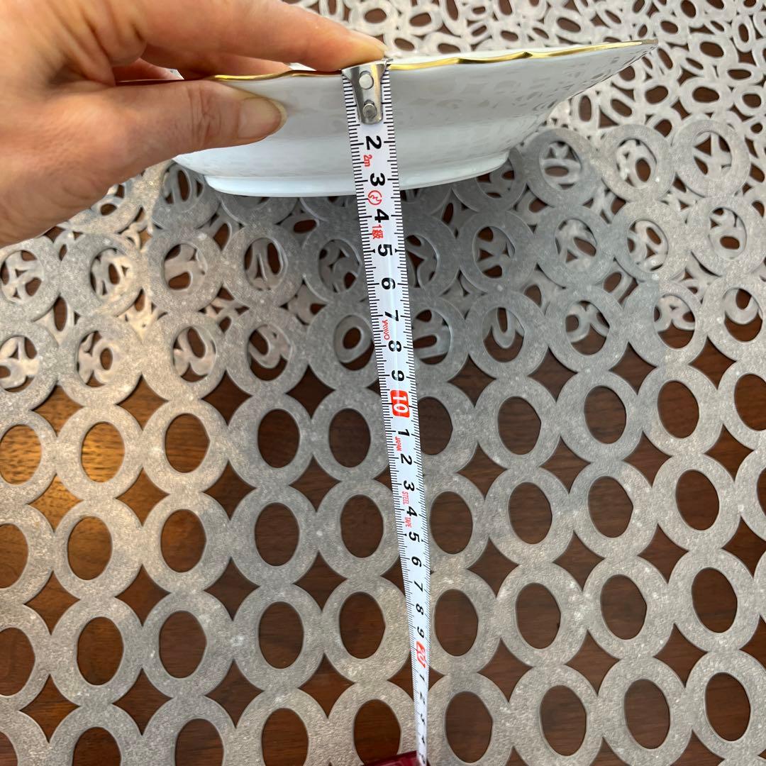 リチャードジノリ　ベッキオグレース　スープ皿23cm 6枚　未使用