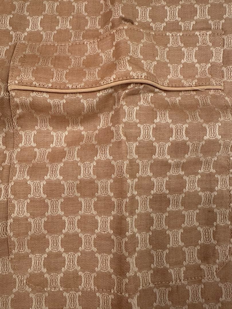 CELINE セリーヌ　パジャマ　マカダム柄　トリオンフ　ロゴ　レア☆新品