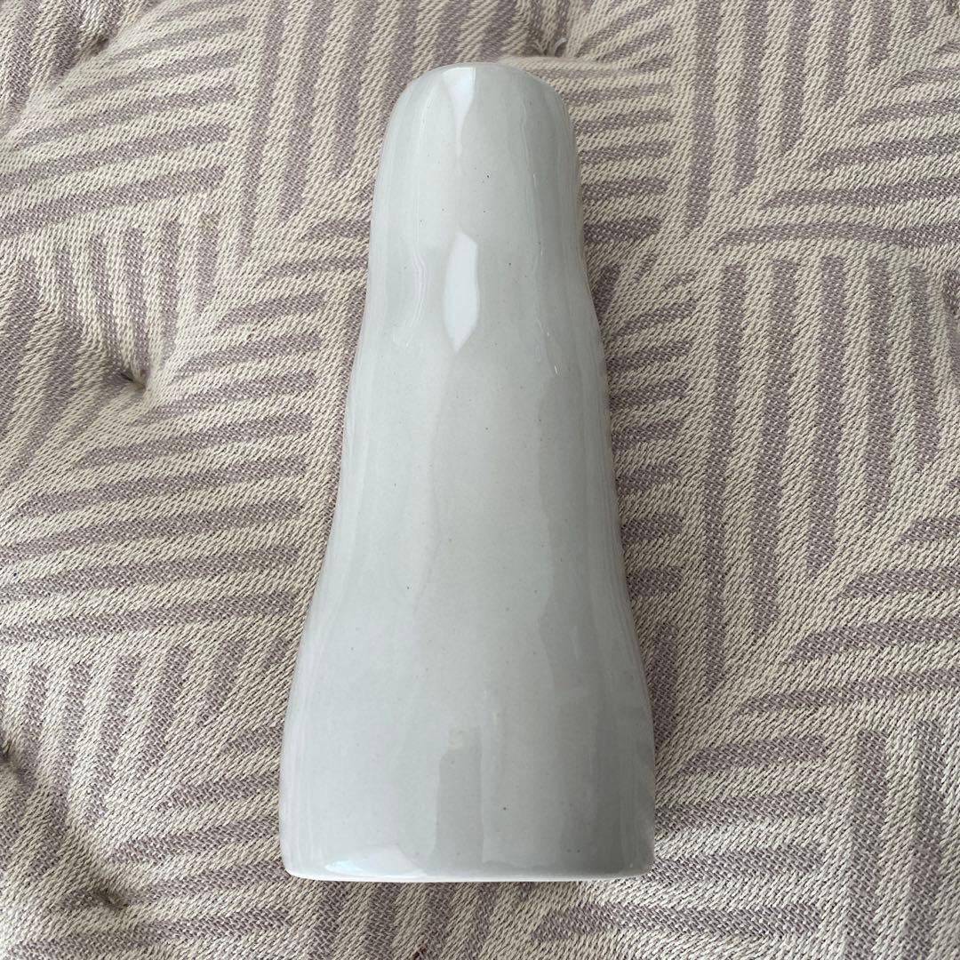 新品未使用The CONRAN SHOPコンランショップフラワーベース花瓶乳白色
