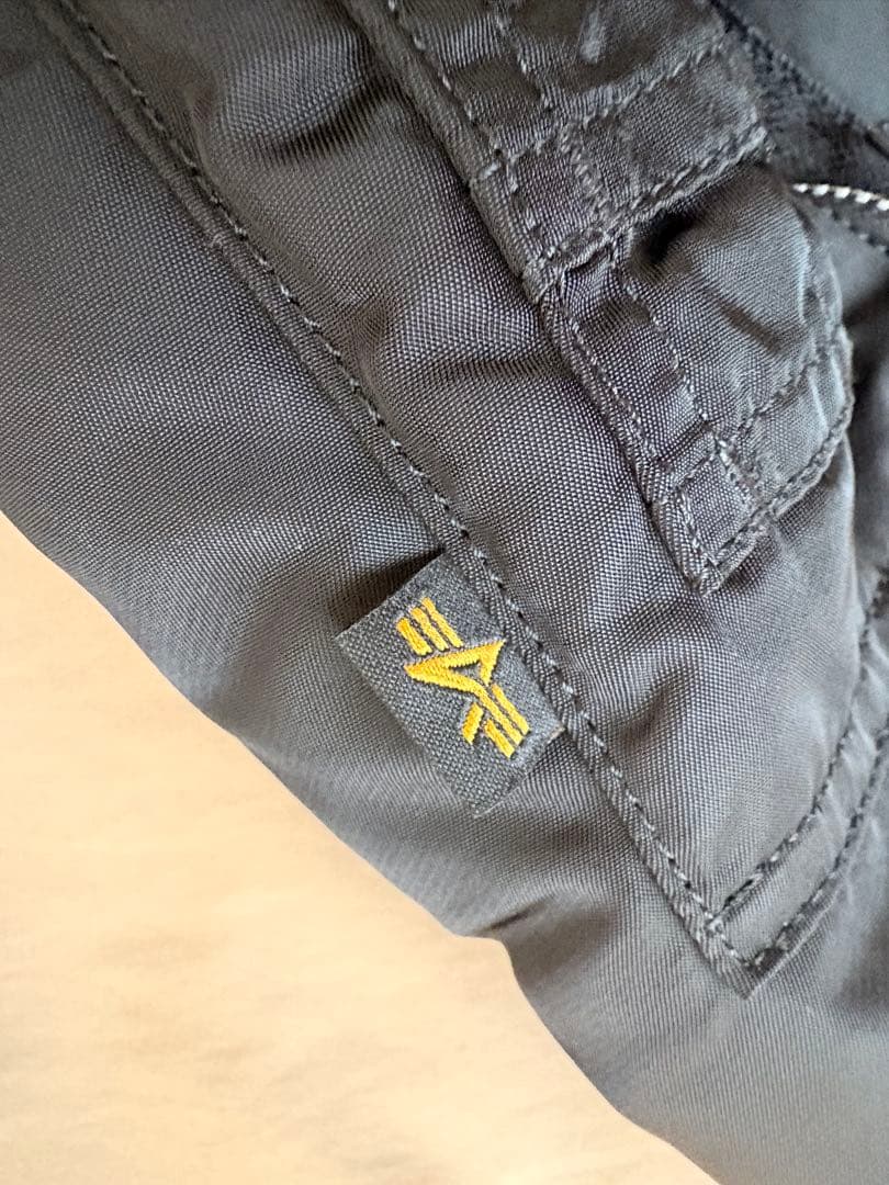 Alpha Industries MA-1 Lサイズ ブラック