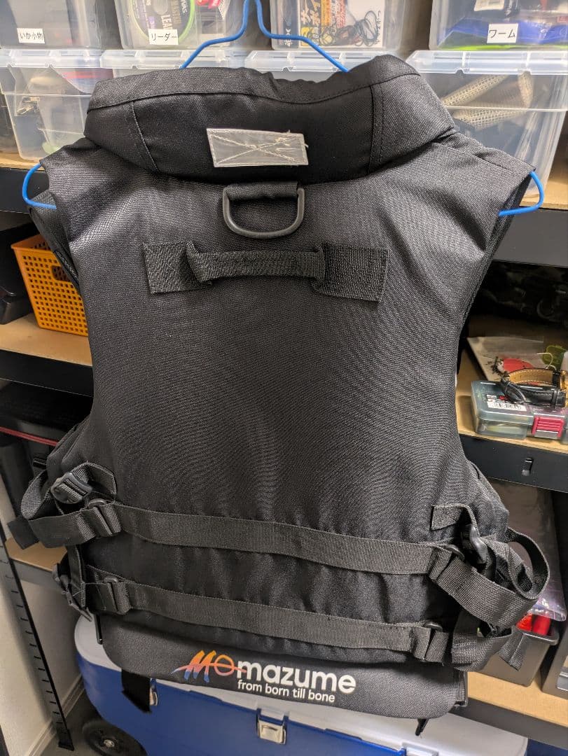 mazume MZX_CONTACT ブラックライフジャケット