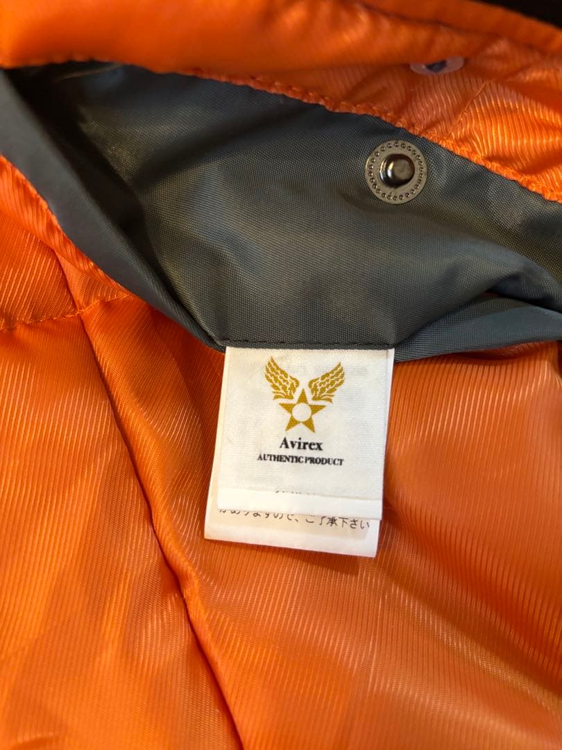 AVIREX アヴィレックス N-2B フライトジャケット リアルファー S