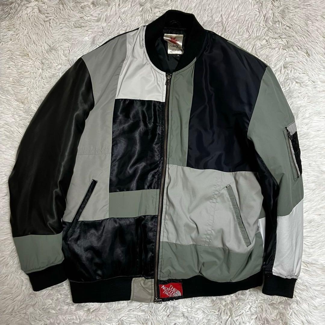 【希少】ナスングアム　フライトジャケット　ma-1 再構築　バリオスブルゾン