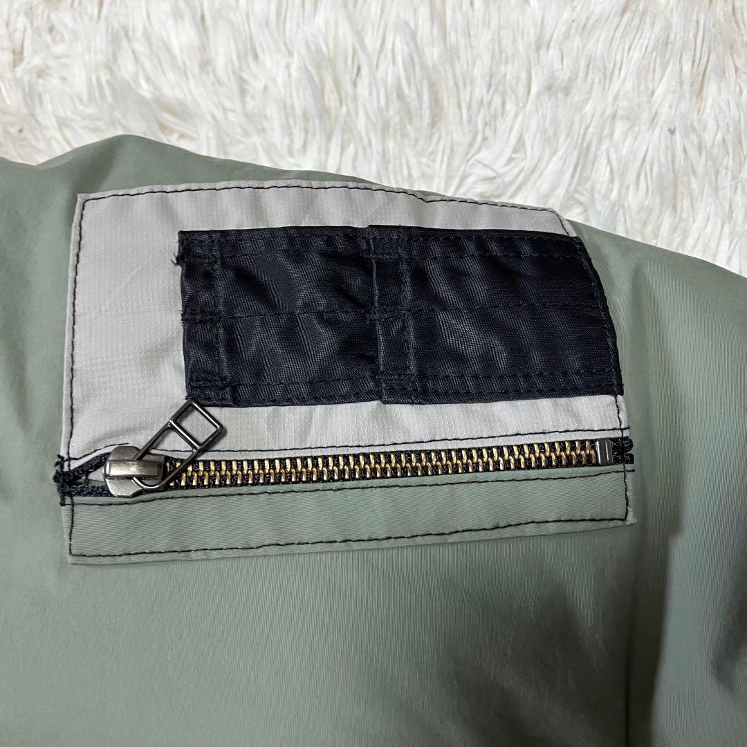 【希少】ナスングアム　フライトジャケット　ma-1 再構築　バリオスブルゾン