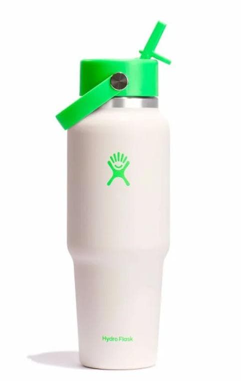 【日本未発売】Hydro Flask 32oz ネオングリーン ストロー付